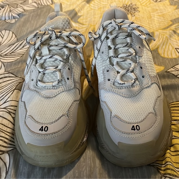 Balenciaga Triple S Clear Sole Chunky Sneakers - Picture 6 of 16